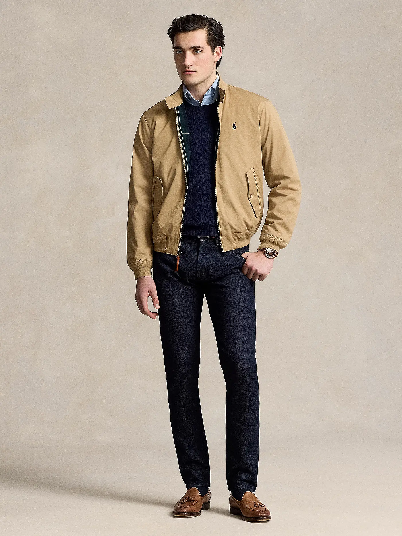 POLO RALPH LAUREN | Windbreaker | hellbraun
